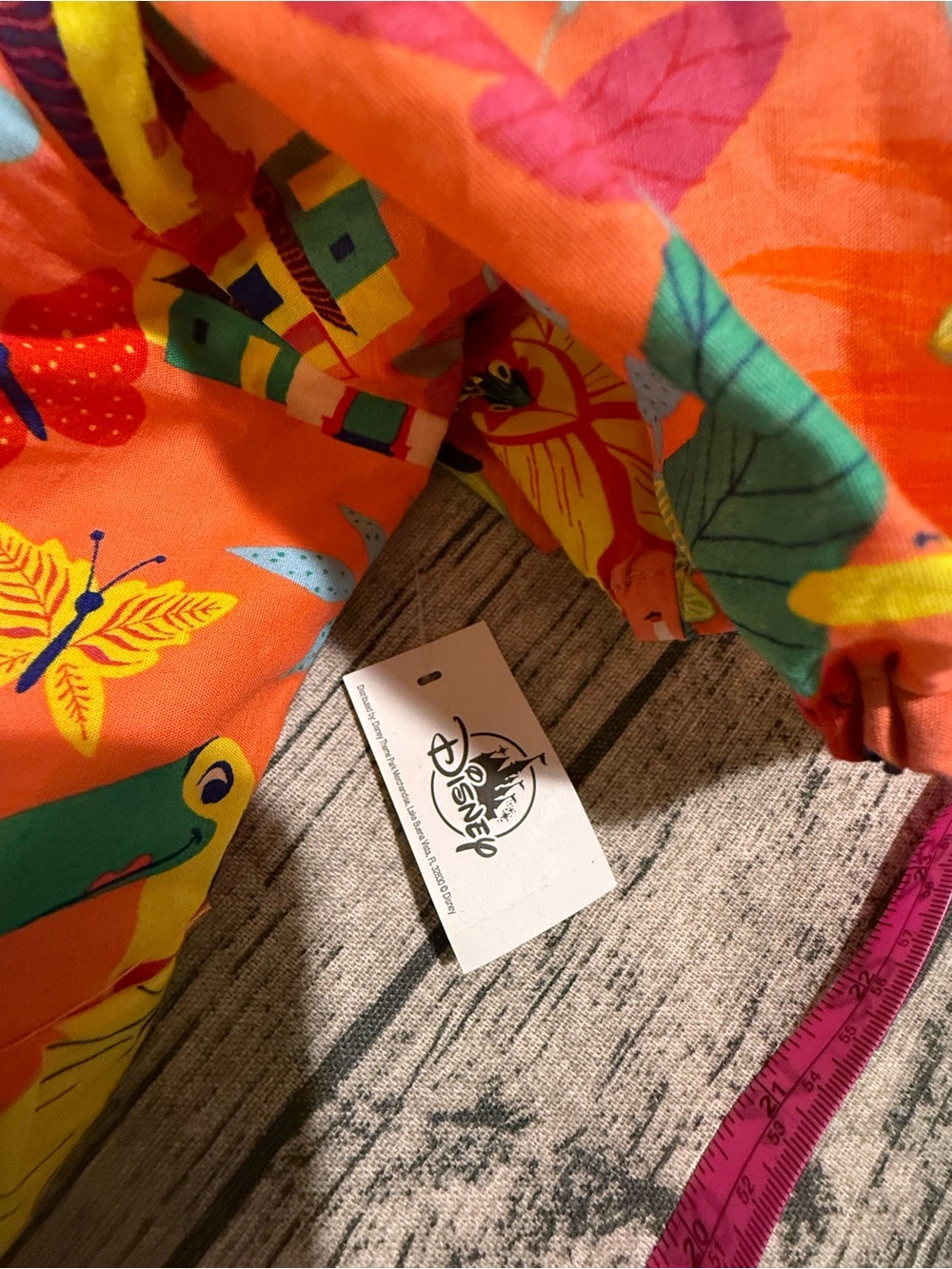 Disney Encanto Midi Dress NWT 2X Casa Mirabel Smocked Vibrant Beautiful - Picture 11 of 16